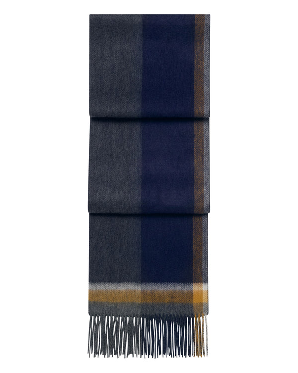 Unisex Cashmere Check Scarf 1