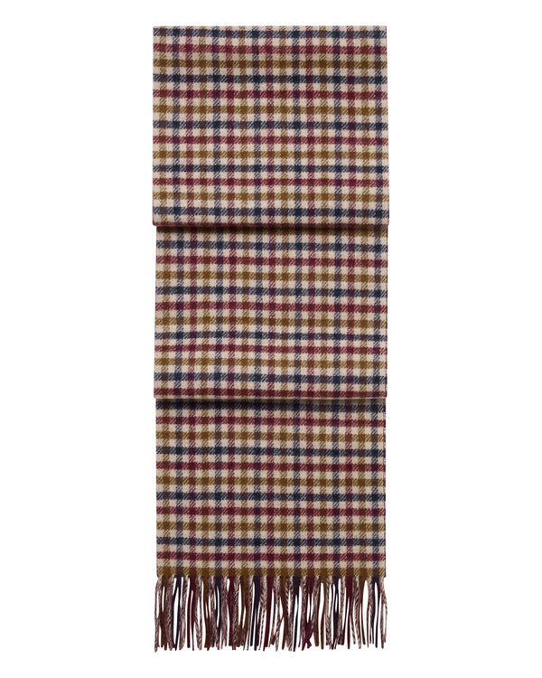 Unisex Cashmere Check Scarf 1