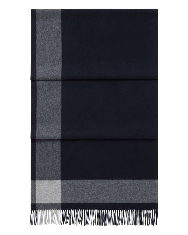 Unisex Cashmere Stripe Scarf 1