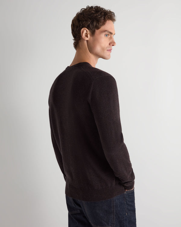 Men's Burlington V Neck Cashmere Jumper 4