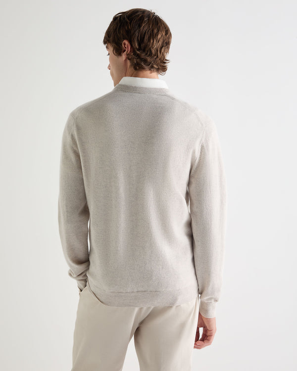 Men's The Burlington V Neck Cashmere Jumper 5
