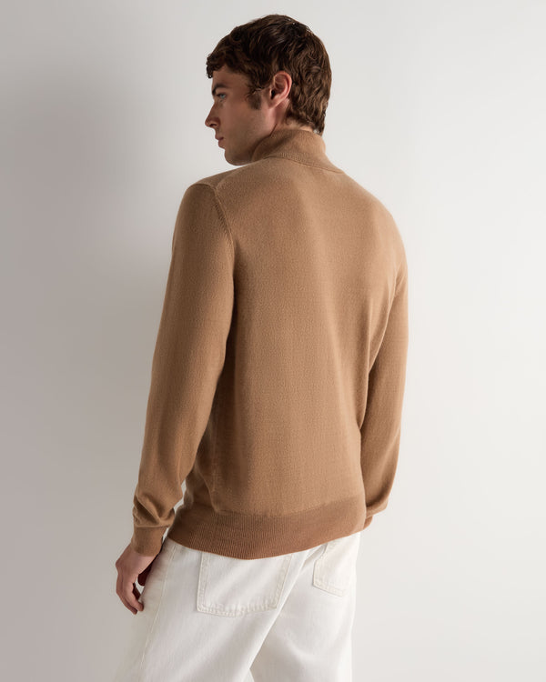 Men's Trafalgar Roll Neck Cashmere Jumper 4