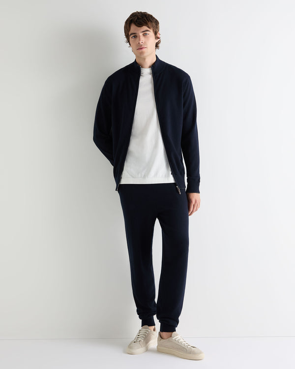 Men's Knightsbridge Full Zip Cashmere Jumper  3