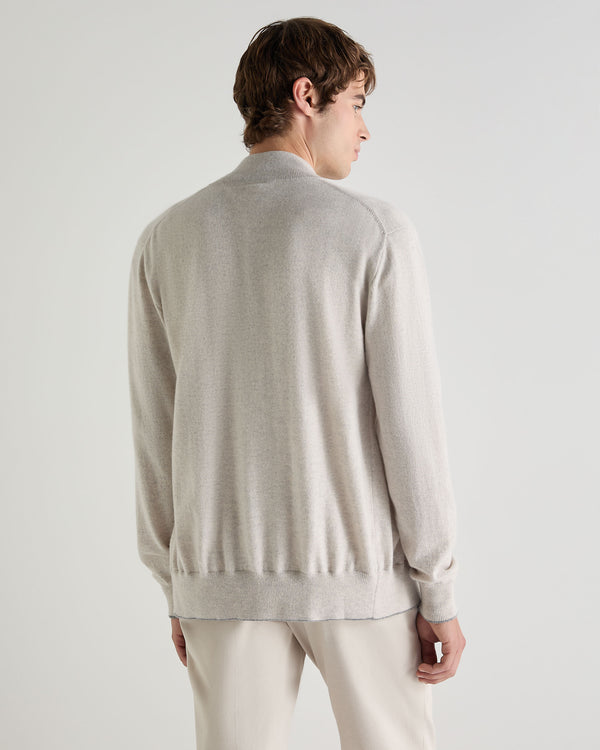 Men's Knightsbridge Full Zip Cashmere Jumper 4