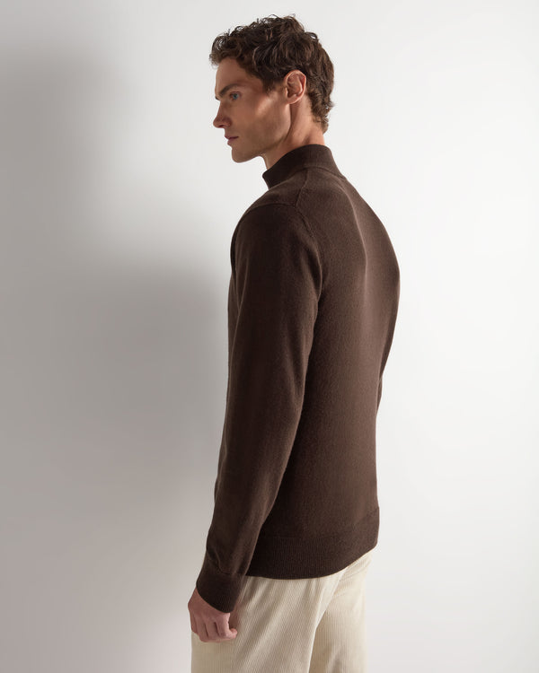 Men's Knightsbridge Full Zip Cashmere Jumper 4