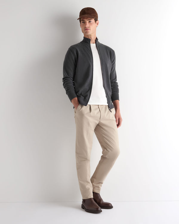 Men's Knightsbridge Full Zip Cashmere Jumper 3