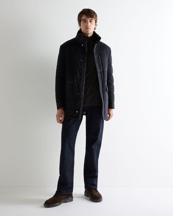 Men's Fur Lined Coat 3