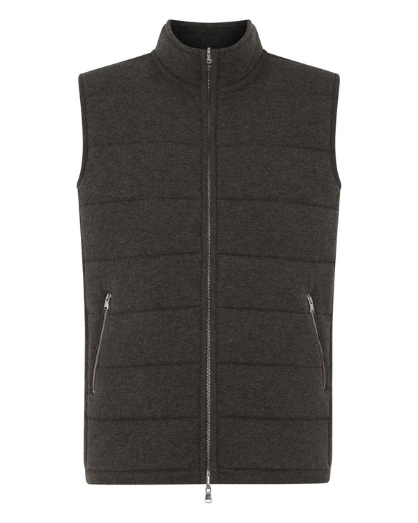 Men's Mall Reversible Cashmere Gilet  2