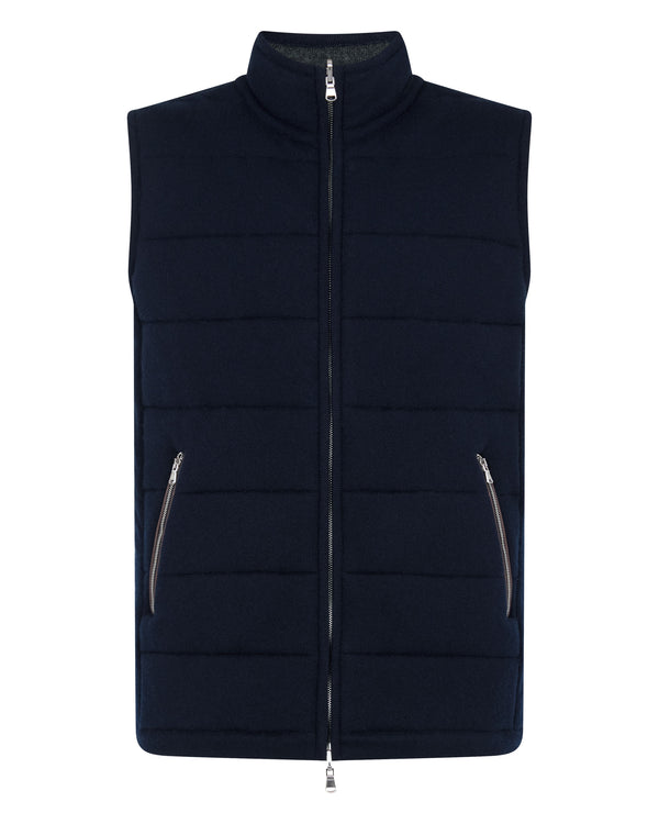 Men's Mall Reversible Cashmere Gilet 2