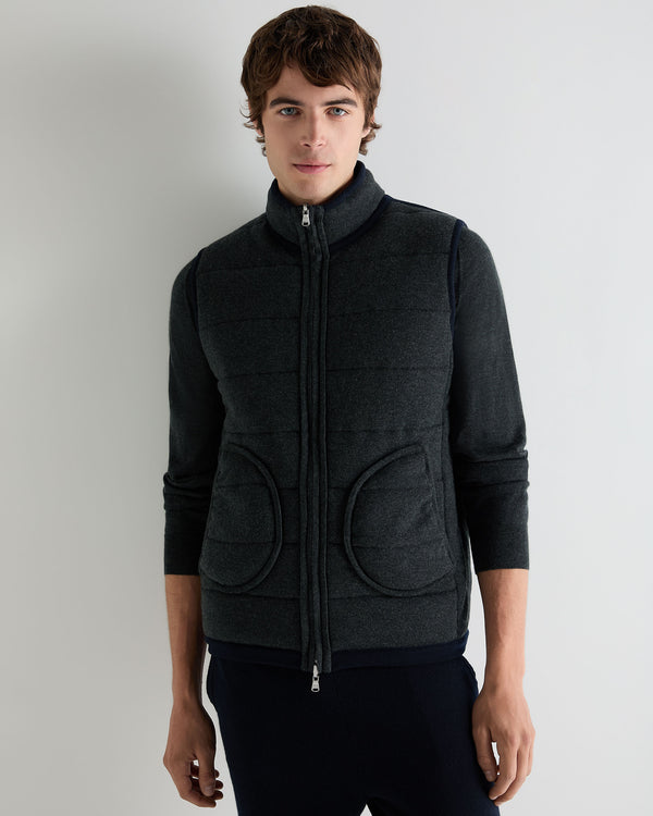 Men's Mall Reversible Cashmere Gilet 1