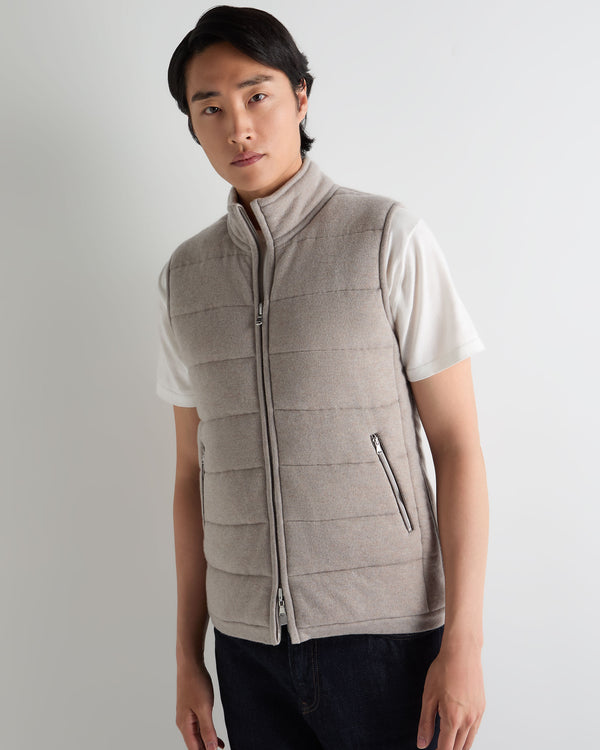 Men's Mall Reversible Cashmere Gilet 1