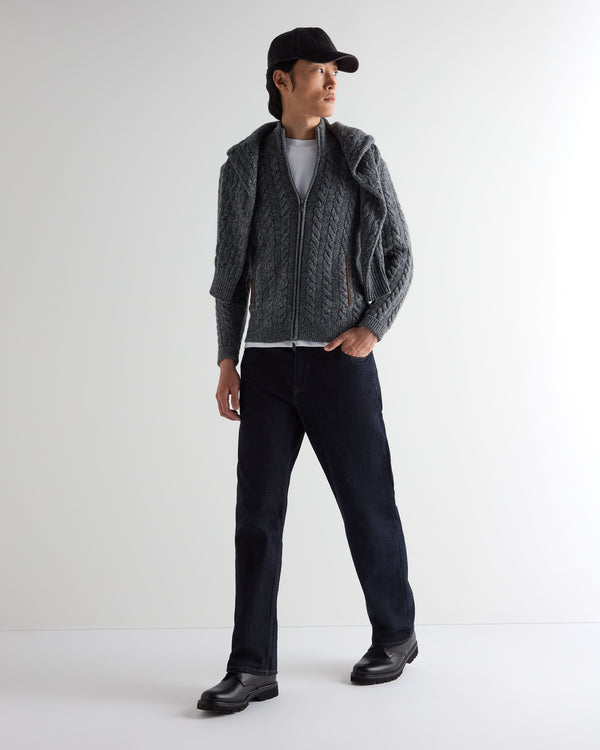 Men's Richmond Cable Cashmere Cardigan 3