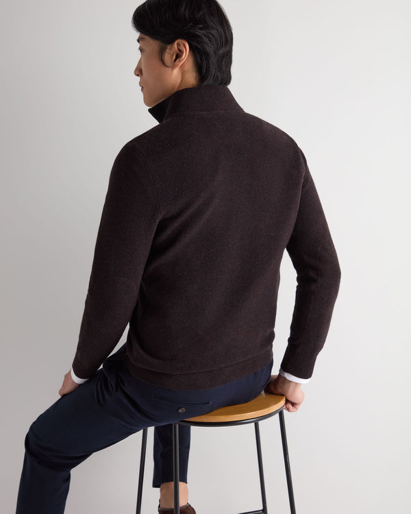 Men's Carnaby Half Zip Cashmere Jumper 4