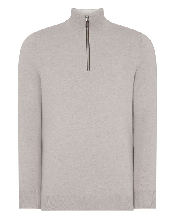 Men's Carnaby Half Zip Cashmere Jumper 2