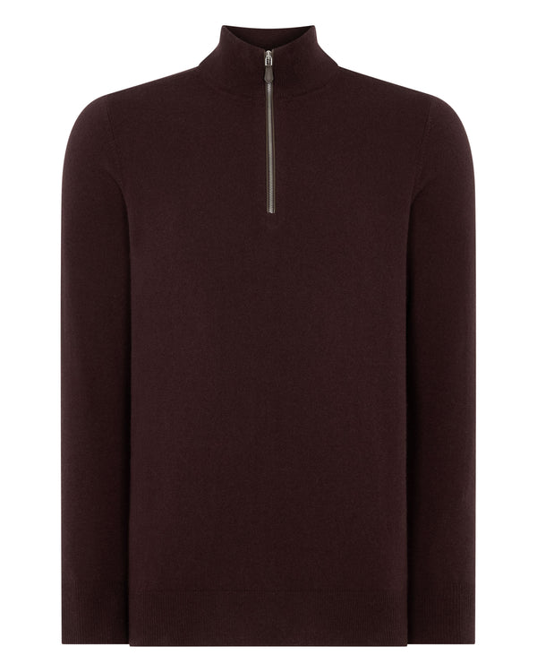 Men's Carnaby Half Zip Cashmere Jumper 2