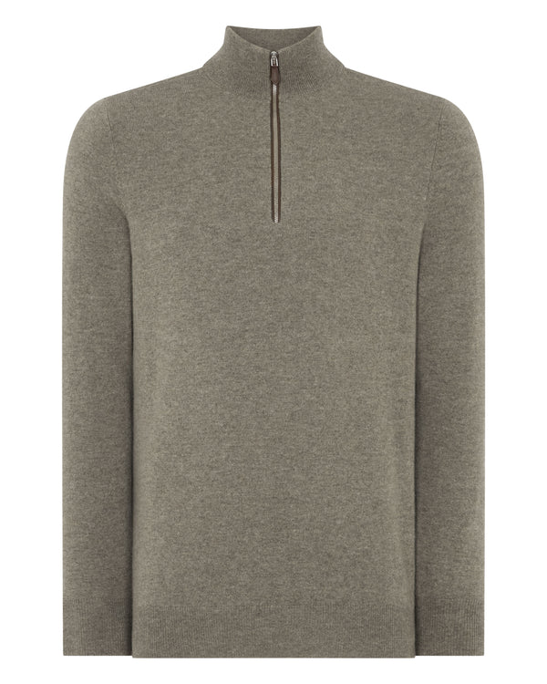 Men's Carnaby Half Zip Cashmere Jumper 2