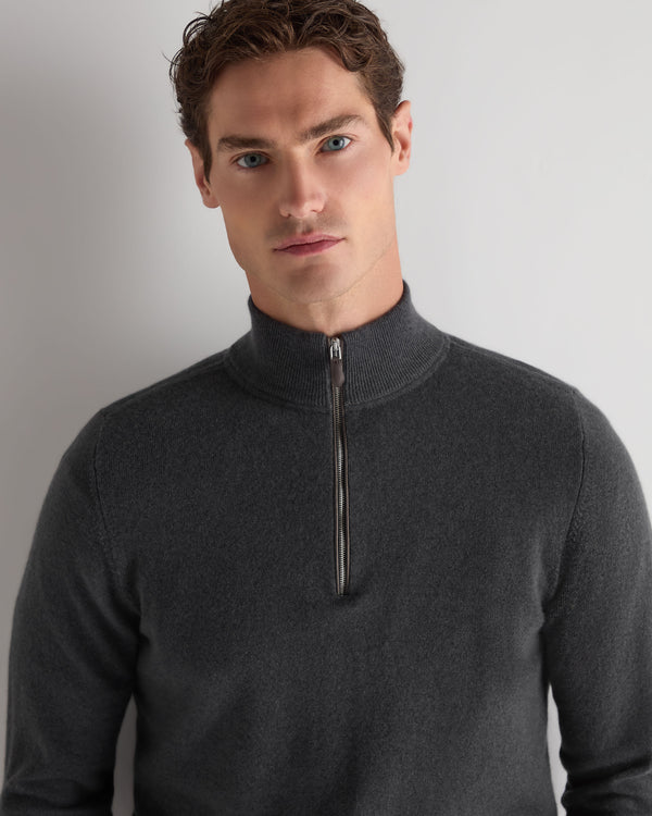 Men's Carnaby Half Zip Cashmere Jumper 5
