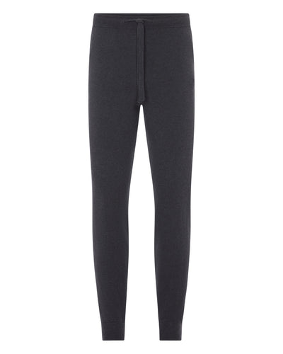 N.Peal Men's Ladbroke Cashmere Jogger Umber Grey