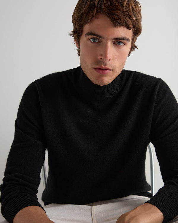 Men's Mayfair Turtle Neck Cashmere Jumper 5