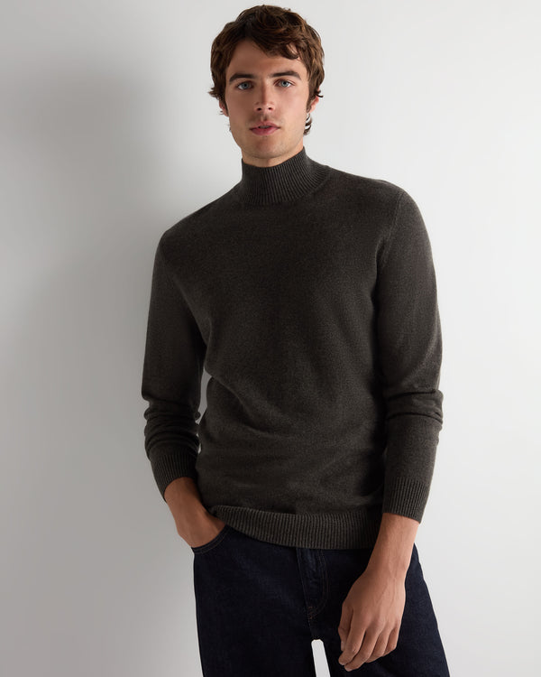 Men's Mayfair Turtle Neck Cashmere Jumper  1