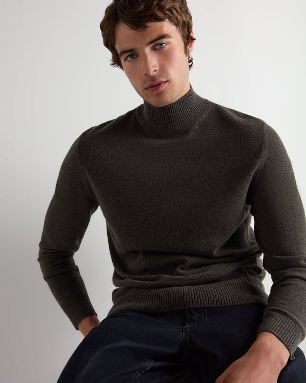 Men's Mayfair Turtle Neck Cashmere Jumper  6