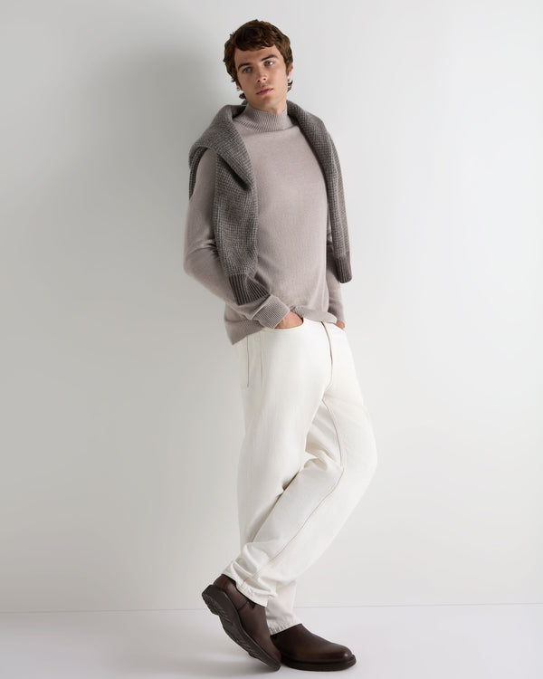Men's Mayfair Turtle Neck Cashmere Jumper 3
