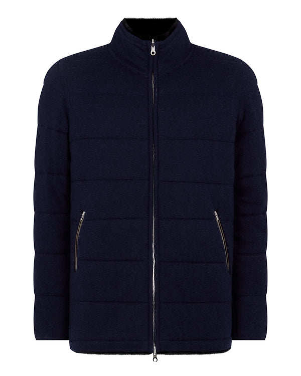Men's Whistler Fur Quilted Jacket  2