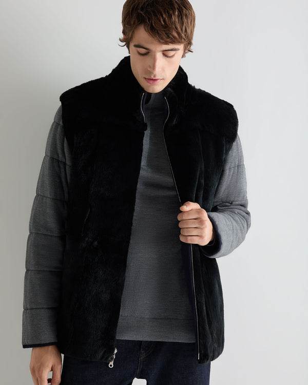 Men's Whistler Fur Quilted Jacket  6
