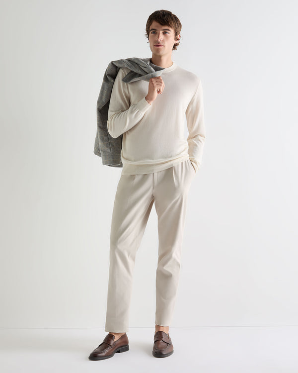 Men's Covent Fine Gauge Cashmere Round Neck Jumper  3