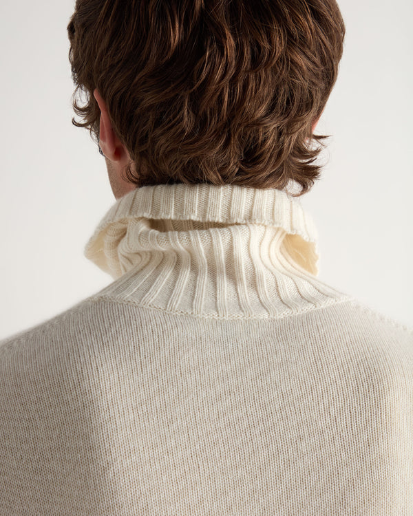Men's Brompton Roll Neck Cashmere Jumper 6