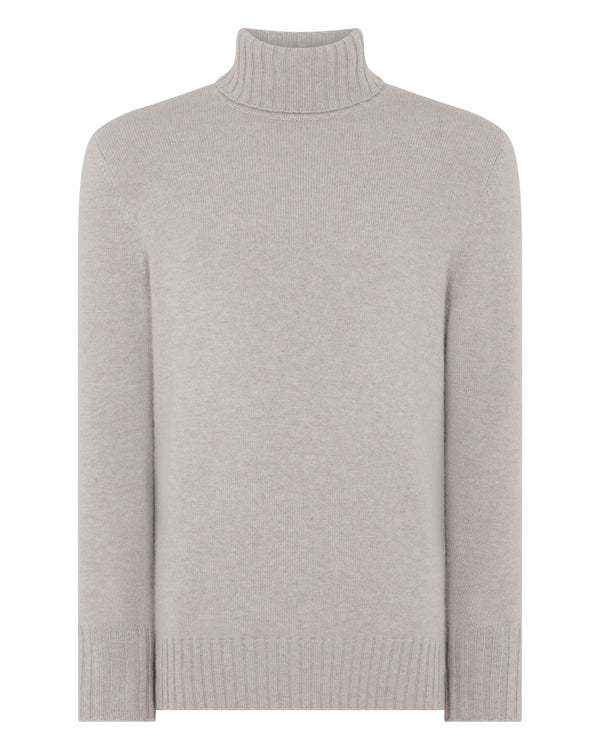 Men's Brompton Roll Neck Cashmere Jumper 2