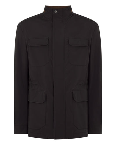 N.Peal Men's Vale Weatherproof Jacket Charcoal Grey