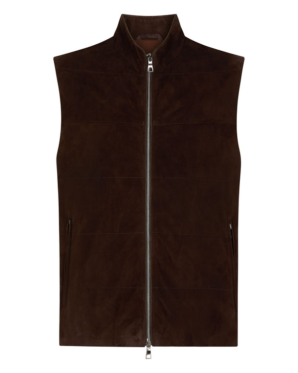 Men's Belgravia Suede Gilet 2