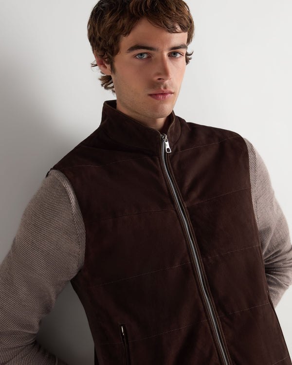 Men's Belgravia Suede Gilet 5