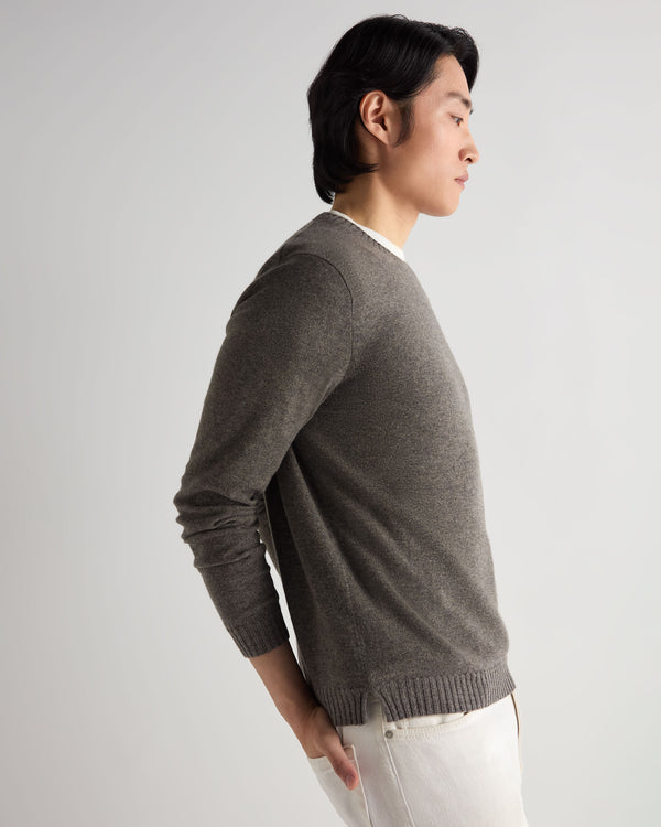 Men's Shoreditch Round Neck Cashmere Jumper 6