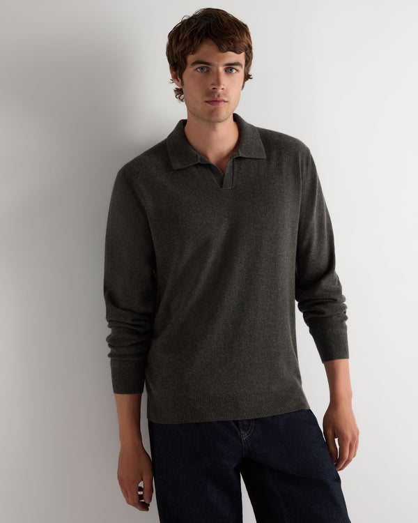 Men's Sloane Cashmere Polo  6