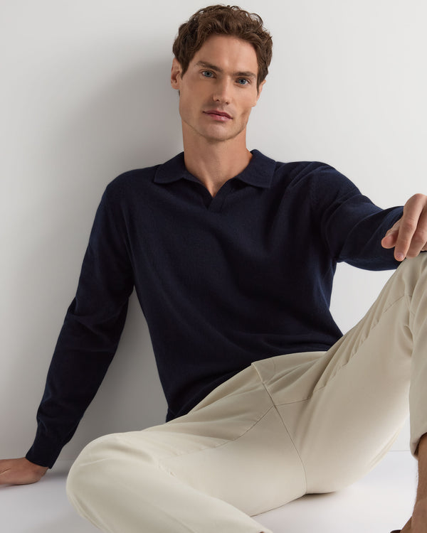 Men's Sloane Cashmere Polo 5