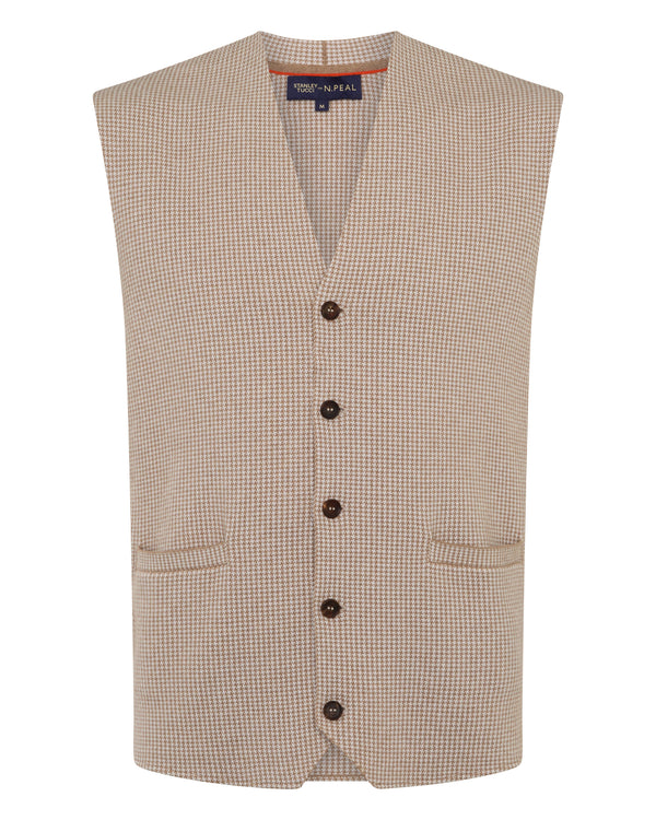 TUCCI DOGTOOTH WAISTCOAT 1