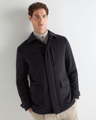 Men's Weekend Cashmere Coat Navy Blue