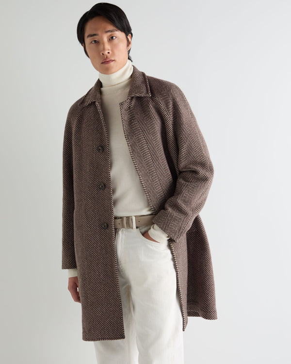 Men's Herringbone Coat 7