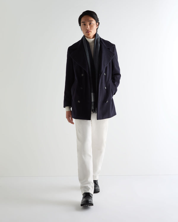 Men's Double Breasted Peacoat 3
