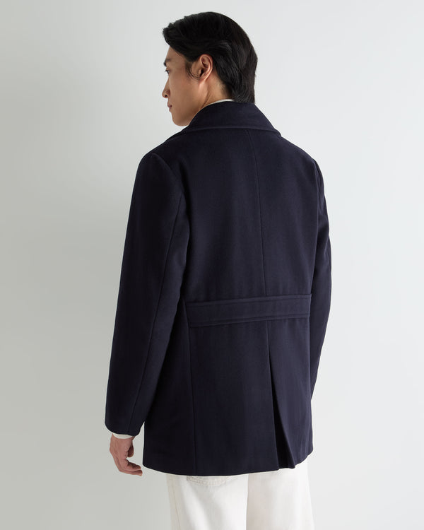 Men's Double Breasted Peacoat 4