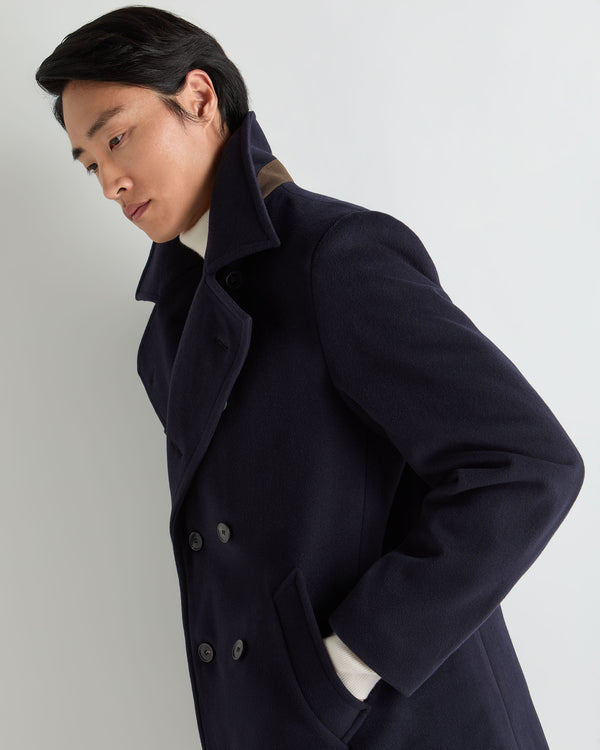 Men's Double Breasted Peacoat 6