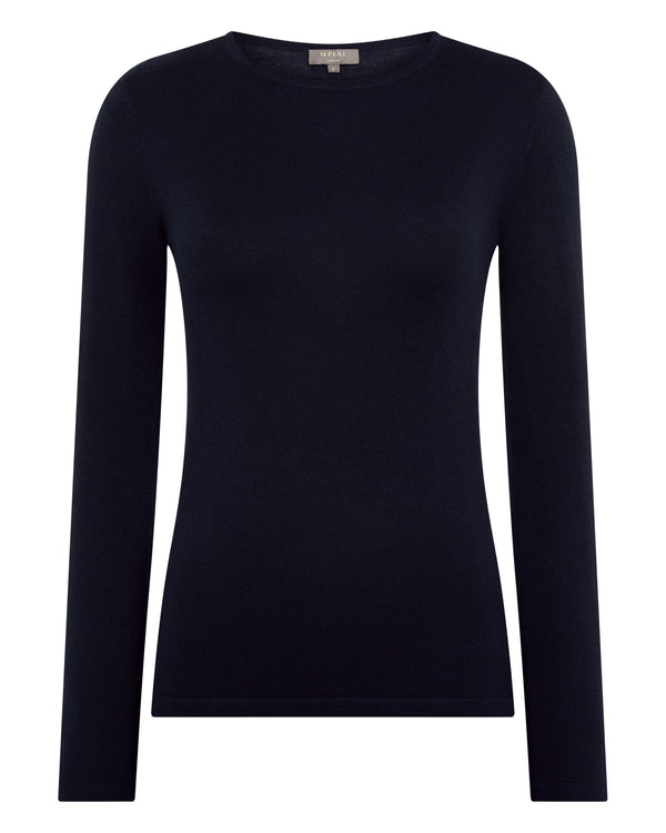 Women's Eden Superfine Cashmere Round Neck Top 2