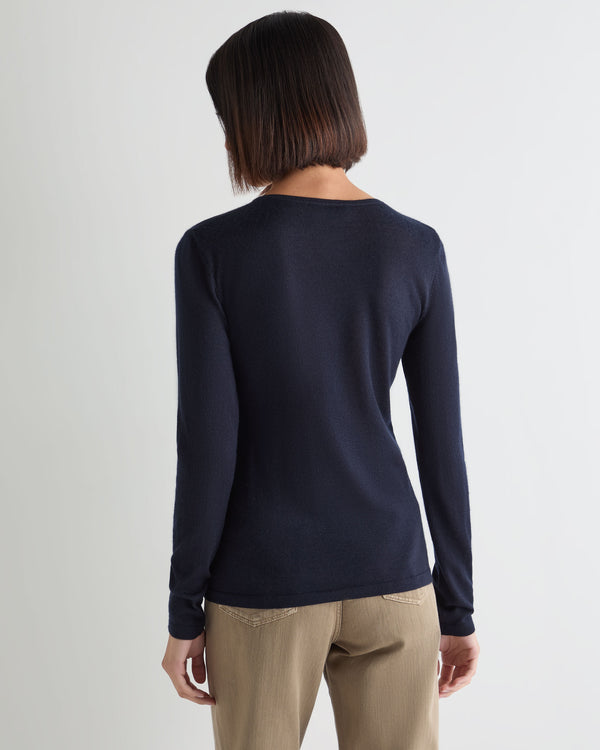 Women's Eden Superfine Cashmere Round Neck Top 4