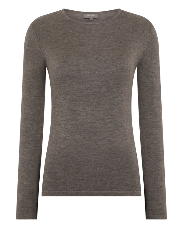 Women's Eden Superfine Cashmere Round Neck Top 2