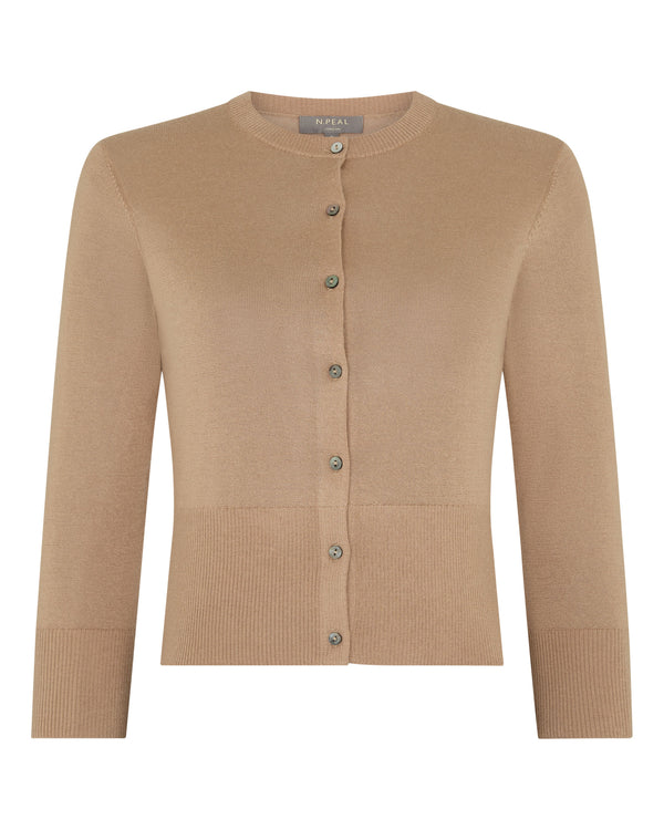 Women's Darcie Superfine Cashmere Cropped Cardigan 2