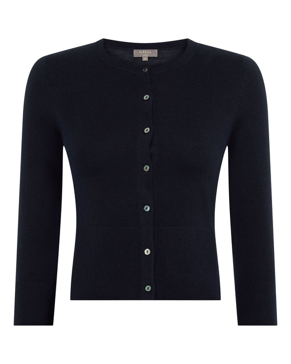 Women's Darcie Superfine Cashmere Cropped Cardigan 2