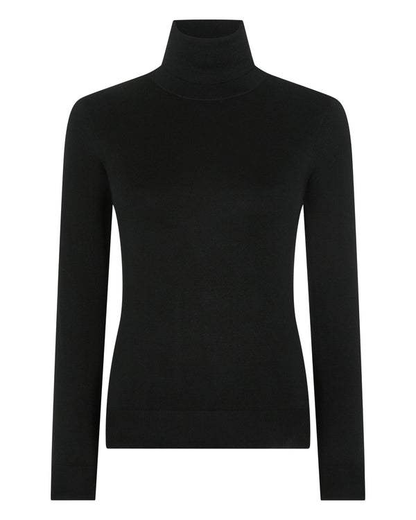 Women's Margot Superfine Cashmere Roll Neck Jumper 2