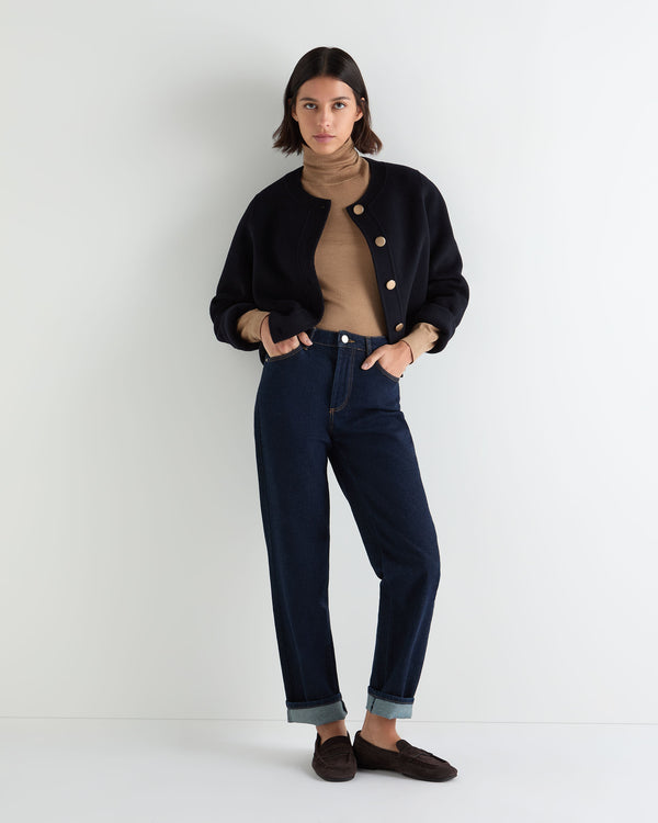 Women's Margot Superfine Cashmere Roll Neck Jumper 3
